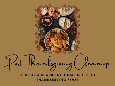 Tips for a Sparkling Home After the Thanksgiving  Feast
